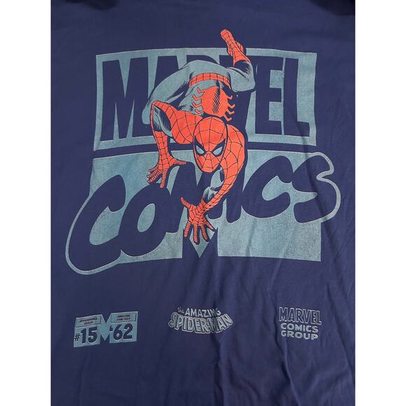 STAR WARS Heroes & Villians Marvel Comics Spiderman Graphic Tee Size Men's L - Picture 2 of 6
